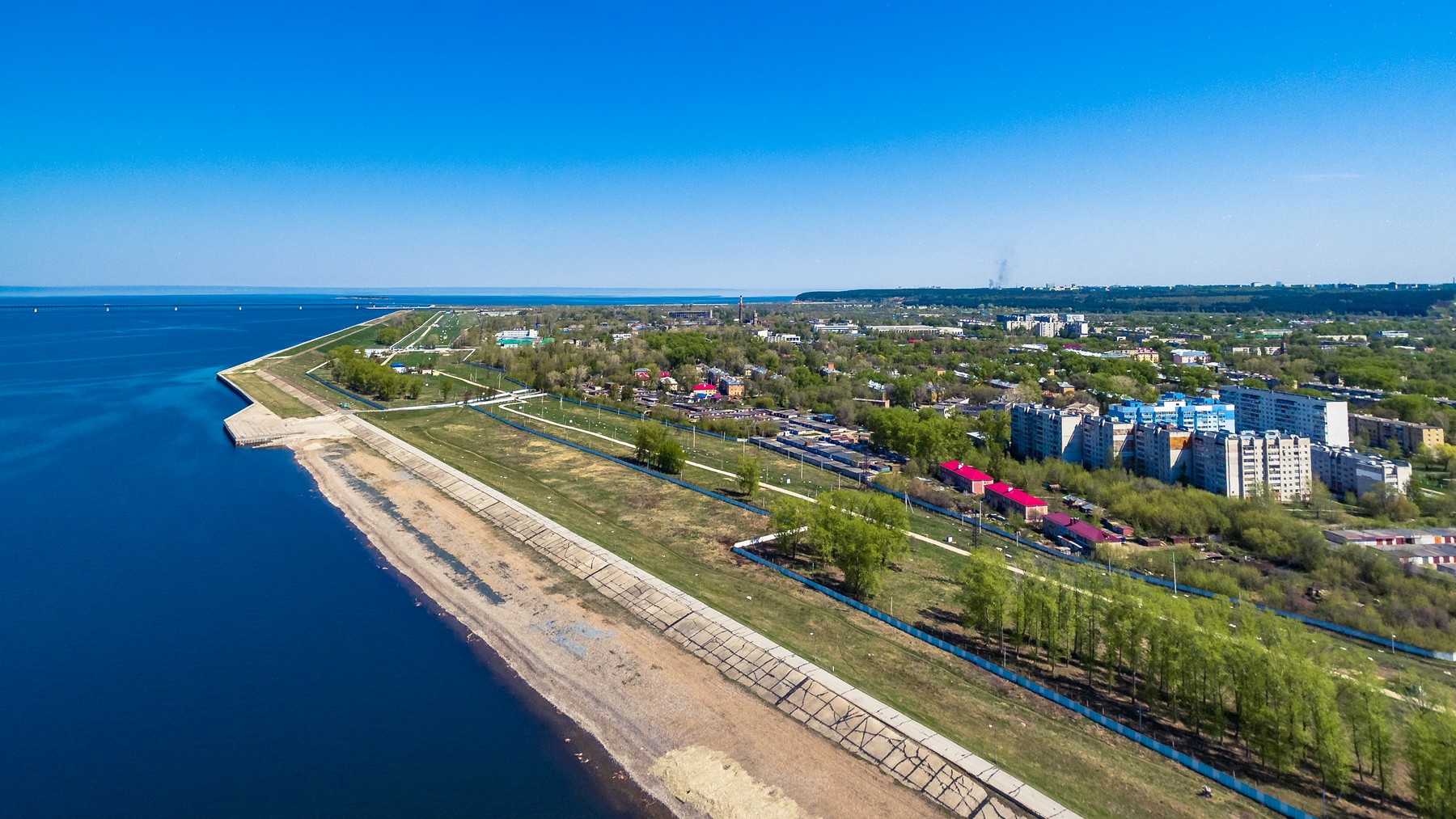 Дамба Ульяновск нижняя терраса